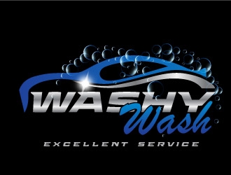 Washy wash logo design by Muhammad_Abbas