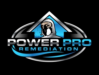 Power Pro Remediation logo design by DreamLogoDesign