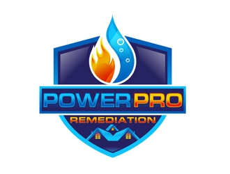 Power Pro Remediation logo design by DreamLogoDesign
