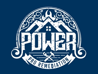 Power Pro Remediation logo design by DreamLogoDesign