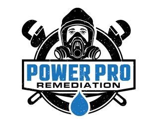 Power Pro Remediation logo design by DreamLogoDesign