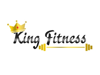 king fitness  logo design by Arrs