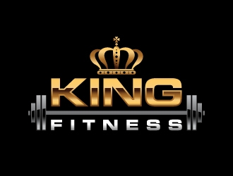 king fitness  logo design by J0s3Ph