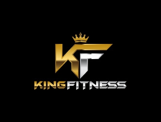 king fitness  logo design by usef44