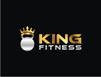king fitness  logo design by mbamboex