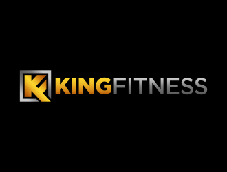 king fitness  logo design by pionsign