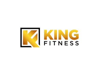 king fitness  logo design by pionsign