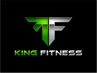 king fitness  logo design by mutafailan