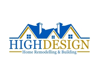 HighDesign - Home Remodelling & Building logo design by b3no