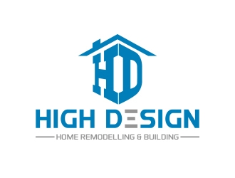 HighDesign - Home Remodelling & Building logo design by Danny19