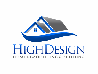 HighDesign - Home Remodelling & Building logo design by mutafailan