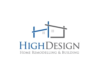 HighDesign - Home Remodelling & Building logo design by zakdesign700