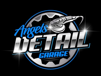 Angels detail garage  logo design by jaize