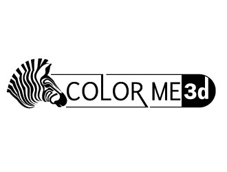 Color Me 3d logo design by uttam