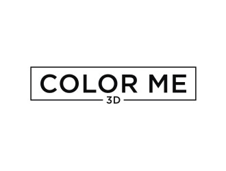 Color Me 3d logo design by Franky.