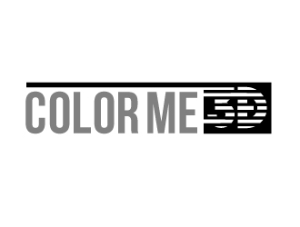 Color Me 3d logo design by nexgen