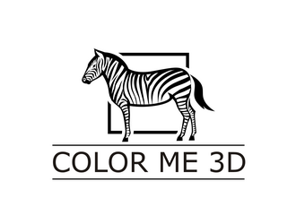 Color Me 3d logo design by haze