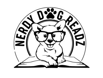 Nerdy Dog Readz logo design by veron