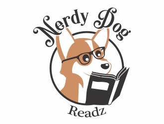 Nerdy Dog Readz logo design by AsoySelalu99