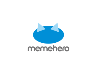 memehero logo design by Greenlight