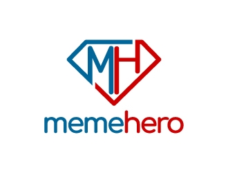memehero logo design by J0s3Ph
