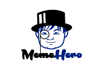 memehero logo design by schiena