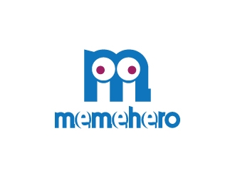 memehero logo design by dshineart