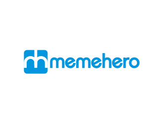 memehero logo design by pionsign