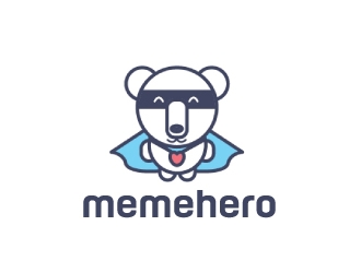 memehero logo design by nehel