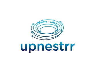 upnestrr logo design by Erasedink