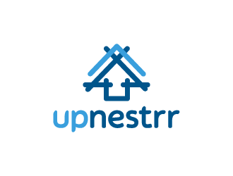 upnestrr logo design by Fajar Faqih Ainun Najib