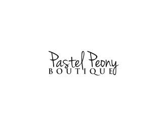 Pastel Peony Boutique logo design by logitec