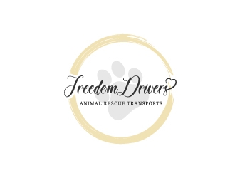 Freedom Drivers Animal Rescue Transports logo design by Boomstudioz
