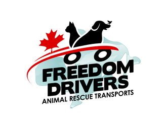 Freedom Drivers Animal Rescue Transports logo design by haze