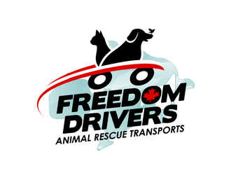 Freedom Drivers Animal Rescue Transports logo design by haze
