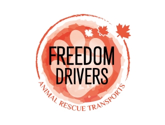 Freedom Drivers Animal Rescue Transports logo design by Boomstudioz