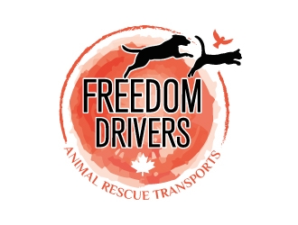 Freedom Drivers Animal Rescue Transports logo design by Boomstudioz