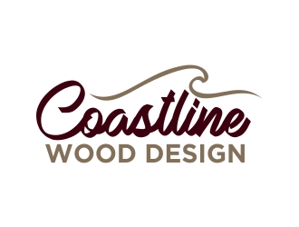 Coastline Wood Design logo design by cikiyunn