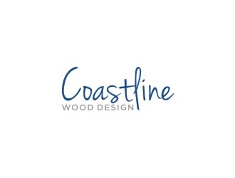 Coastline Wood Design logo design by bricton