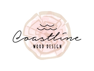 Coastline Wood Design logo design by litera