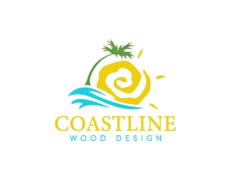 Coastline Wood Design logo design by nehel
