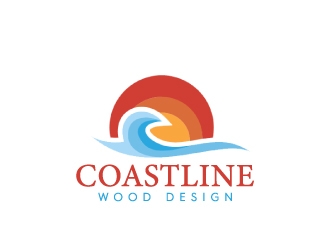 Coastline Wood Design logo design by nehel