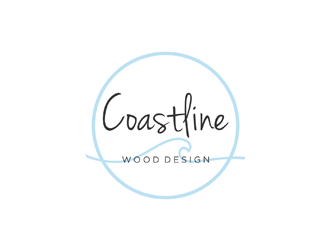 Coastline Wood Design logo design by ndaru