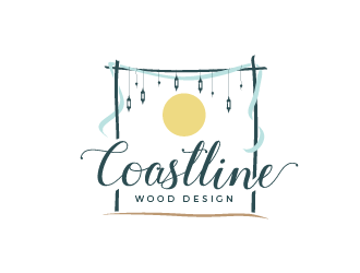 Coastline Wood Design logo design by SOLARFLARE
