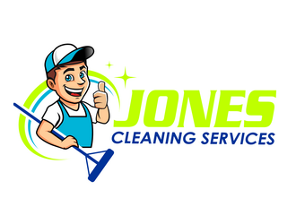 Jones Cleaning Services logo design by haze