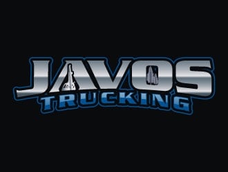 Javos Trucking logo design by uttam
