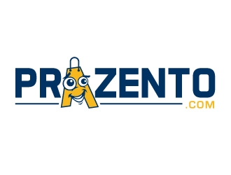 PRAZENTO.COM  logo design by fantastic4