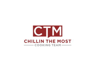 Chillin The Most Cooking Team logo design by bricton