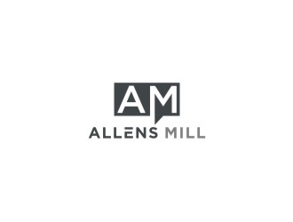 Allens Mill logo design by bricton