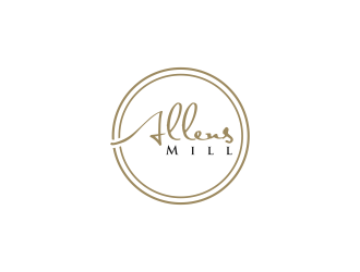 Allens Mill logo design by ammad